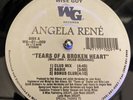 ANGELA RENE. TEARS  OF A BROKEN HEART WISE GUY. 12” RARE FREESTYLE  VG++ Nice