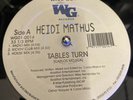 HEIDI   MATHUS   TABLES TURN   WISE GUY. 12” RARE FREESTYLE  VG+++ Nice
