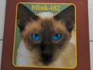 Blink-182 2010 Vinyl Cheshire cat clear vinyl with splattered paint *Rare*