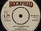 Frankie Allen -Just A Country Boy/I Need You Every Hour 1977 Rockabilly 45RPM 7