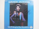 WANDA JACKSON SIGNED LP  