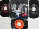 4 BUDDY HOLLY/ R. VALENS/ BIG BOPPER HIT 45's+1PICTURE[THAT'LL BE THE DAY] 50's