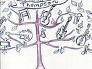 Richard Thompson Thompson Family SEALED LP vinyl / Ammal Records.  Vinyl is Fact