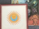 KING CRIMSON IN THE WAKE OF POSEIDON LP + LARKS TONGUE LP CRIMSON BUNDLE