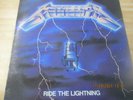 METALLICA  /  RIDE THE LIGHTNING     ORIGINAL   MFN   ENGLAND