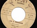 Poppa Hop (Hop Wilson)- My Woman Has A  Black Cat Bone / I'm A Stranger - Ivory