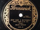 78rpm TWO Scarce records by Helen Morgan - 1927 Eng. Brunswick + 1934 Victor