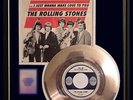 ROLLING STONES TELL ME 45 RPM GOLD METALIZED RECORD RARE  NON RIAA AWARD