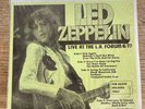 Led Zeppelin Live at the LA Fourm 2 Record vinyl LP. 1st Pressing German Import