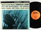 Harold Land - West Coast Blues LP - Jazzland - OJC-146 VG++