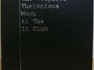 Thelonious Monk - complete at the it club / Mosaic Records 4LP box Limited Jazz