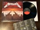 METALLICA - MASTER OF PUPPETS LP 1986 Original First Pressing CLEAN copy RARE
