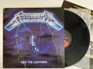 Metallica - Ride The Lightning - 1984 US Album Elektra (NM) Ultrasonic Clean