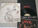 METALLICA  2 LP AND JUSTICE FOR ALL  VERTIGO ROCK METAL RARE 1988 EX ++