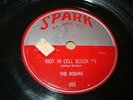 The Robins 78 RPM Riot in Cell Block #9 / Wrap It Up on Spark 103 strong VG