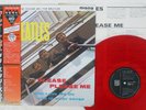 BEATLES PLEASE PLEASE ME EMI/ODEON EAS-70130 Japan OBI CLEAR RED MONO LP