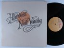 NEIL YOUNG Harvest REPRISE LP VG+ textured gatefold w/ lyric poster #