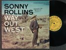 SONNY ROLLINS   ' WAY OUT WEST'    1ST . DG. MONO. PROMOTION COPY lp Jazz 1957