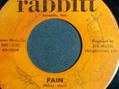 RARE  Autographed  1965 Phil And The Frantics 45 on Rabbitt I Must Run / Pain