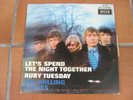 SP 45t 7' ROLLING STONES Rare version Let's Spend The Night DECCA 79005 France