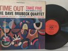 LP TIME OUT THE DAVE BRUBEXK QUARTET TAKE FIVE BLUE RONDO A LA TURK