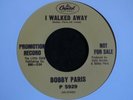 BOBBY PARIS I Walked Away c/w ALEXANDER PATTEN - Northern Soul Classics, Hear