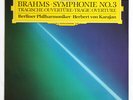 KARAJAN Johannes Brahms symphony 3 germany 1989 DGG 427496-1 DIGITAL LP