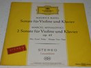 DGG RED Stereo 138016 Ravel Mihalovici Max Rostal Violin Sonatas 5/59 ED1 NM