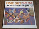 THE DAVE BRUBECK QUARTET - TIME OUT 180g LP GATEFOLD SLEEVE NEW SEALED