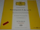 DGG RED Stereo 138015 Quartetto di Roma Trio Santoliquido Brahms Quartet 1/59 NM
