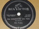 RCA Victor 20-6492 Elvis Presley Blue Suede Shoes / I'm Counting On You 78RPM E+