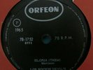 Los Rockin Devils Gloria / Perro Lanudo scarse 78 rpm Mexican Garage Beat R&R
