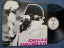 John Cale of Velvet Underground...Sabatage Live...Autograph Art Rock LP 1979