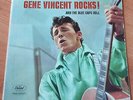 GENE VINCENT Rocks   and the Blue Caps Roll LP ORIGINAL USA 1958 CAPITOL T-970