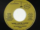 Crossover Soul 45 - World's Funkiest Band - When You're Alone - Cali. Gold VG++