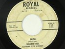 Deep Soul/R&B 45 - Wallace Bros. - Faith - Royal - mp3