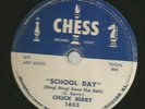 ROCKABILLY 78 - CHUCK BERRY  - SCHOOL DAY   -HEAR -1957 CHESS 1653