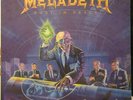 Megadeth Rust In Peace LP Capitol 91935 Original 1990 1st ITALY RARE VG+/EX