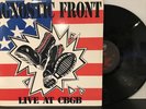 Agnostic Front – Live At CBGB LP 1989 In-Effect – 88561-3001-1 VG+/VG+