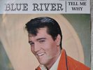 Rockabilly 45 ELVIS PRESLEY Blue River RCA VICTOR promo picture sleeve