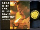 MILES DAVIS Steamin' LP PRESTIGE 7200 NJ RVG DG MONO John Coltrane Red Garland
