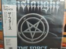 ONSLAUGHT - The Force, 1st press JAPAN edition Vinyl, LP 1986 (VAP - 35168-25)