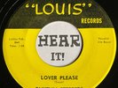 Tuff Rocker 45 RHYTHM STEPPERS Lover Please / Hard LOUIS original version HEAR