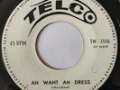 RARE JOEY LEWIS  Ah Want Ah Dress CALYPSO SURF 45 TRINIDAD TELCO HEAR