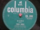 Paul Anka 78 RPM / Diana & Don`t Gamble With Love (70-1119)