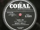 Buddy Holly 78 RPM / Rave On & Take Your Time (26-1019)