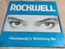 Rockwell Michael Jackson Somebody's Watching Me Mexican Red Vinyl factory Sealed