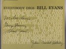 Orig BILL EVANS TRIO Everybody Digs LP Riverside RLP 291 Mono DG LP Jazz