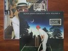 ELTON JOHN Greatest Hits & Greatest Hits II DJM Inners Insert UK VINYL 2 x LP EX