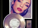 SADE HANG ON TO YOUR LOVE 45 RPM GOLD METALIZED RECORD RARE NON RIAA  AWARD